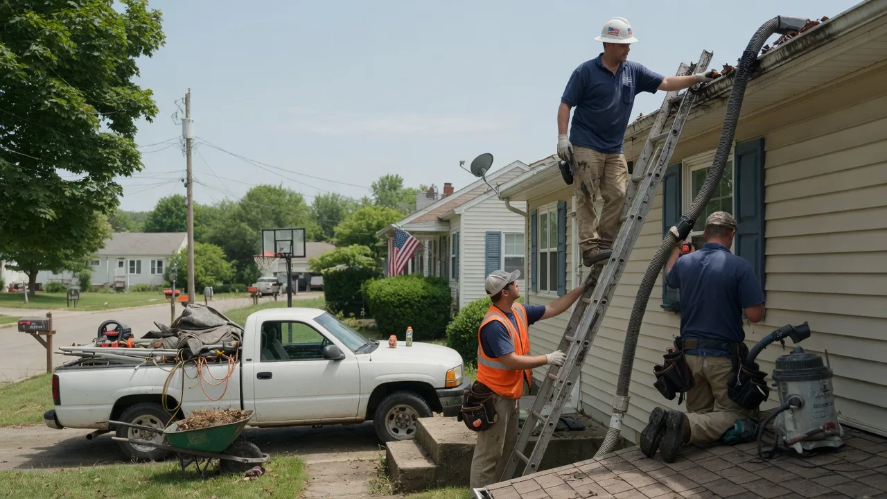 Gutter Installation in Huntsville, IL near me